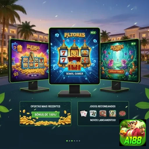 Ilustração de Benefícios dos Jogos de Slots em a188