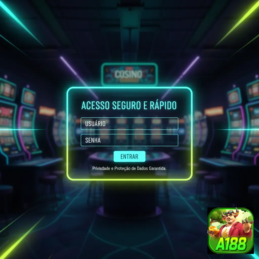 Jogador utilizando o aplicativo cassino do a188 no celular.