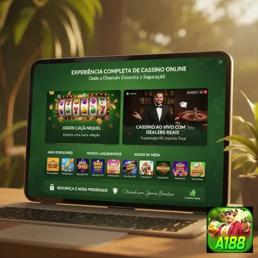 Acesso rápido e seguro ao cassino online a188